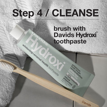 Davids Nano Hydroxyapatite 6-Piece Oral Care Routine Kit Whitening