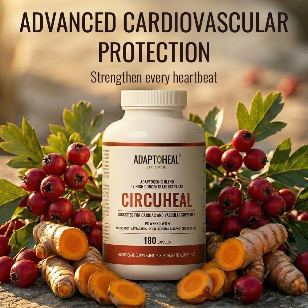 ADAPTOHEAL Support for Energy, Circulation, Immune Defense & Relaxation