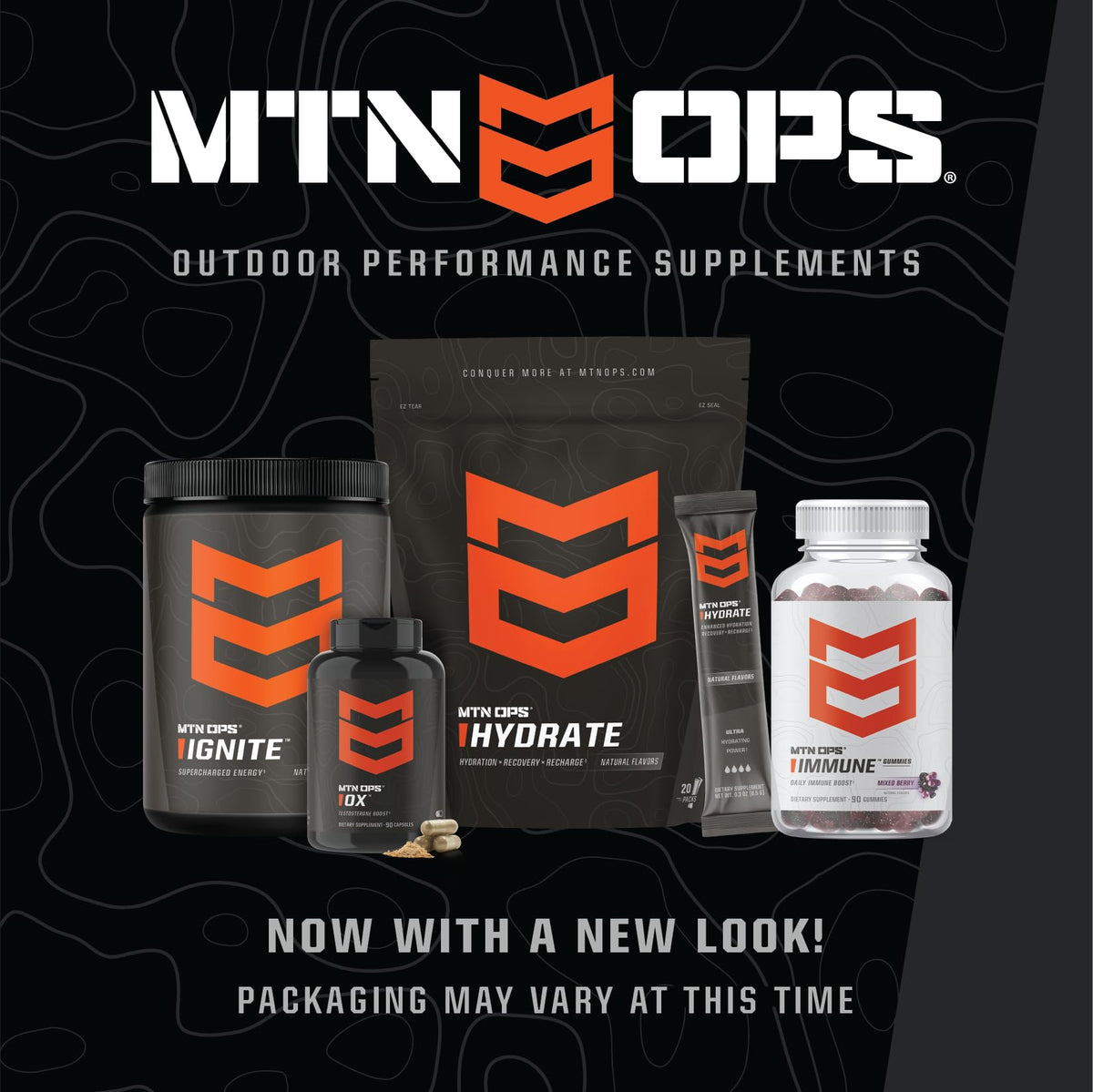 MTN OPS Hot Ignite Focus & Energy Coffee, Mountain Mocha