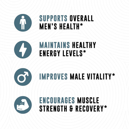 Left Coast Performance Boron Supplement for Men & Beef Organ Supplement - Testosterone Boosting Bundle for Men's Gut Health Energy Hormone Balance and Immune Support