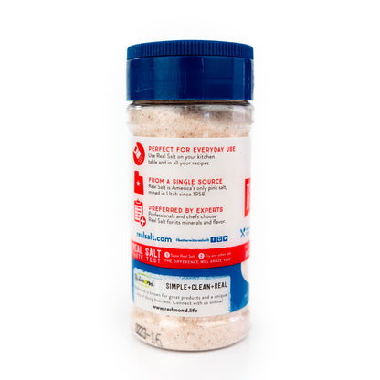 Redmond Real Sea Salt - Natural Unrefined Gluten Free Fine, 10 Ounce Shaker (2 Pack)