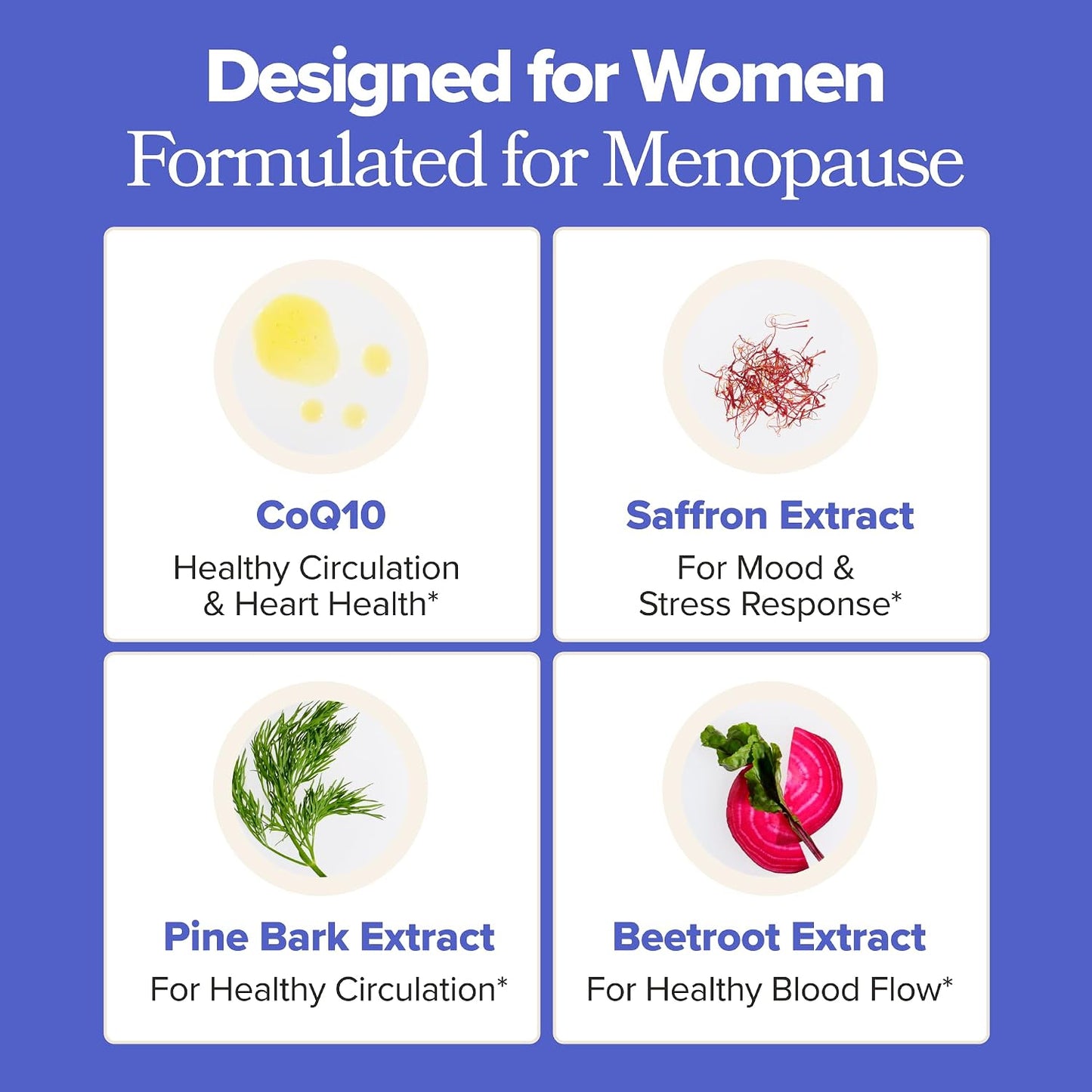 MENO Heart + Blood Pressure Capsules with CoQ10 & Beets – 30-Day Supply