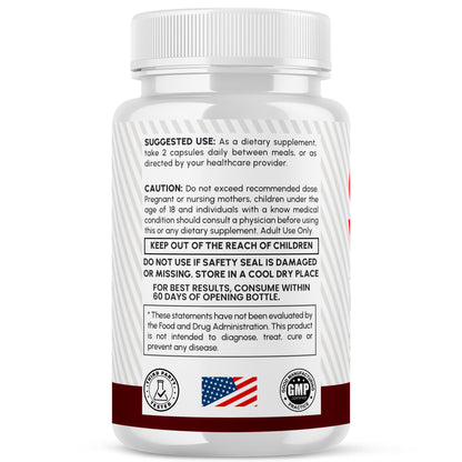 Glyco Vista Capsules, GlycoVista Blood Optimizer Supplement (60 Capsules)