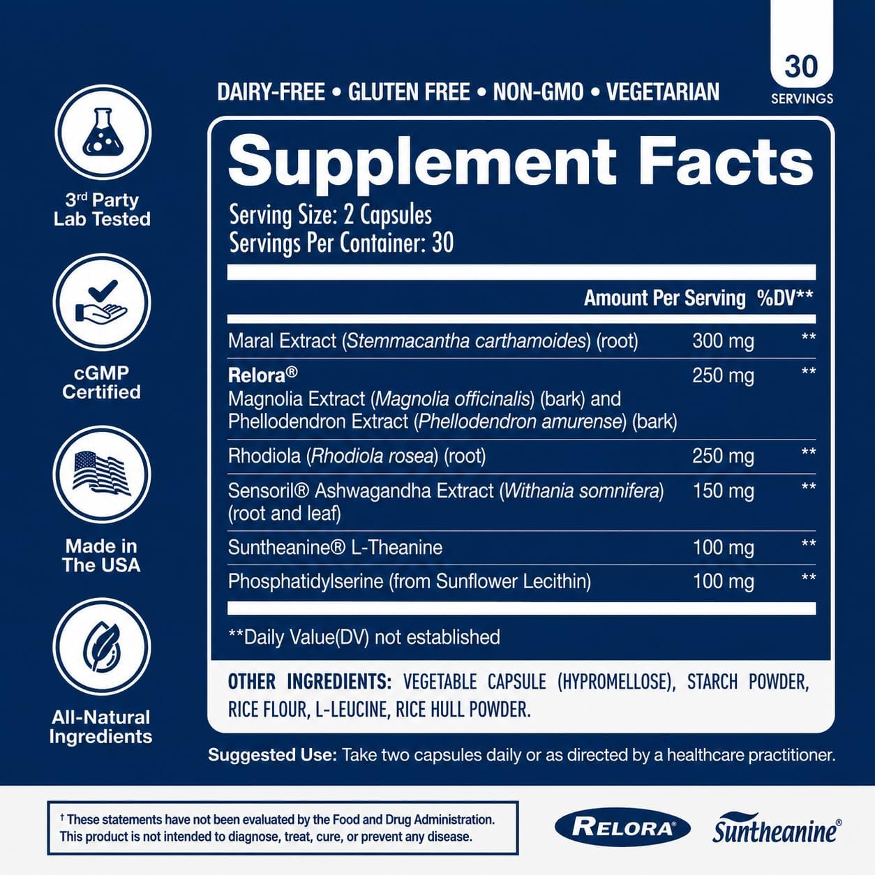 NuEthix Formulations Cort-Eaze - Cortisol Supplement - Health Support Supplement with Ashwagandha, L-Theanine & Rhodiola Rosea - Cortisol Reducer for Men & Women, 30 Servings
