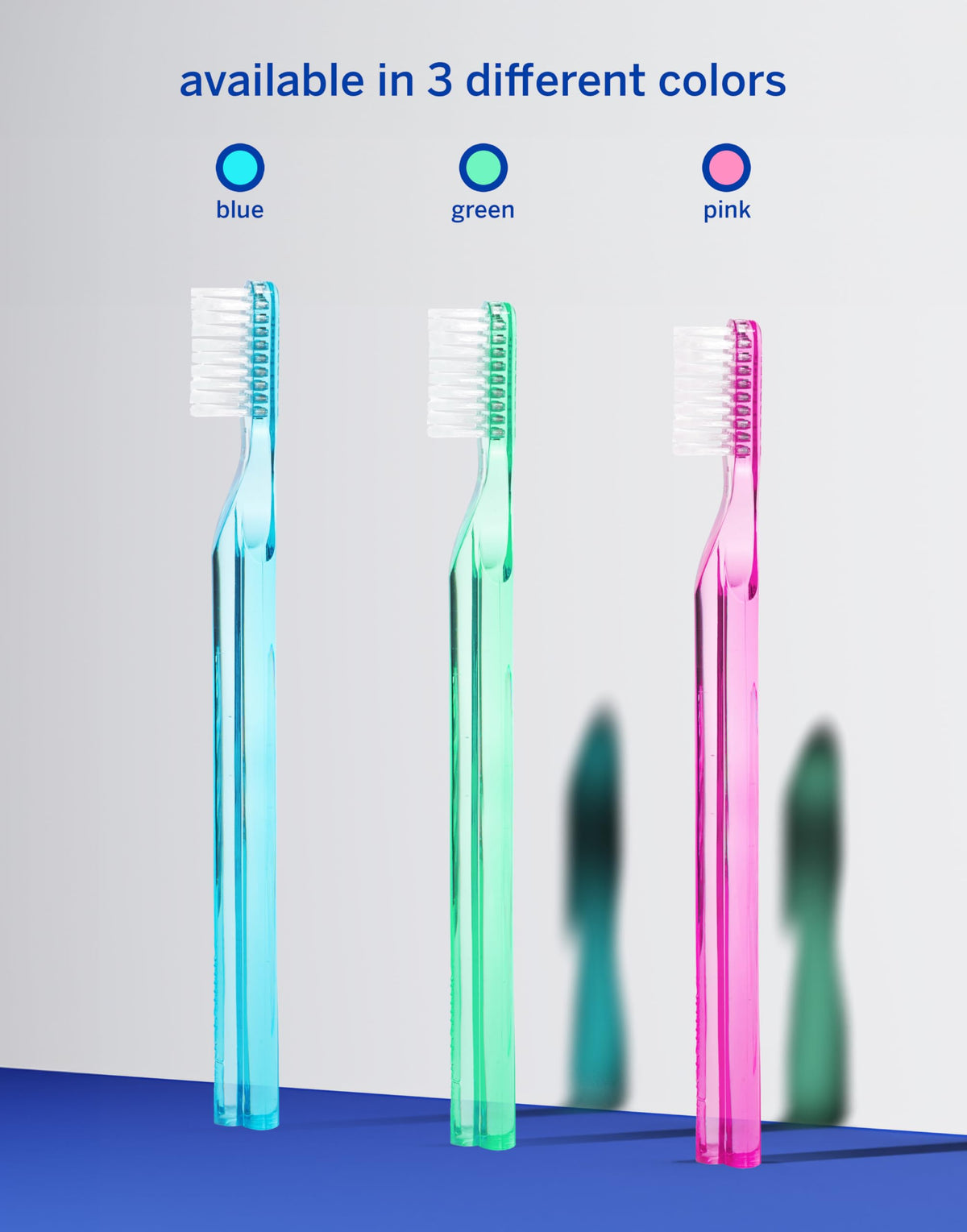 Supersmile New Generation 45° Toothbrush, Clear, Soft Dupont® Bristles