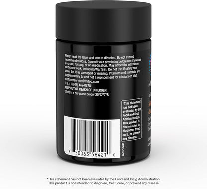 MitoQ NAD+ Dual Action Supplement - NAD+ Supplement with Nicotinamide Riboside (NR), Niacinamide, Resveratrol, & PQQ - Supports Cellular Energy, Focus, Mental Clarity, & Healthy Aging (60 Capsules)