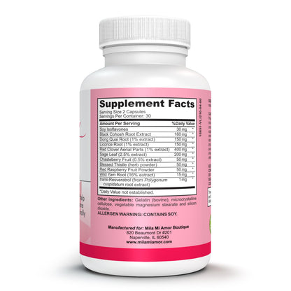 Women's Support | Special Formula | Hormone Regulator w/Natural Ingredients