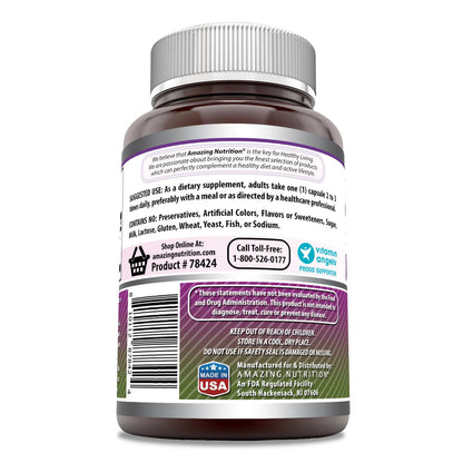 Amazing Formulas Milk Thistle Supplement | 175 Mg per Serving | 120 Capsules | Non-GMO | Gluten-Free | Made in USA