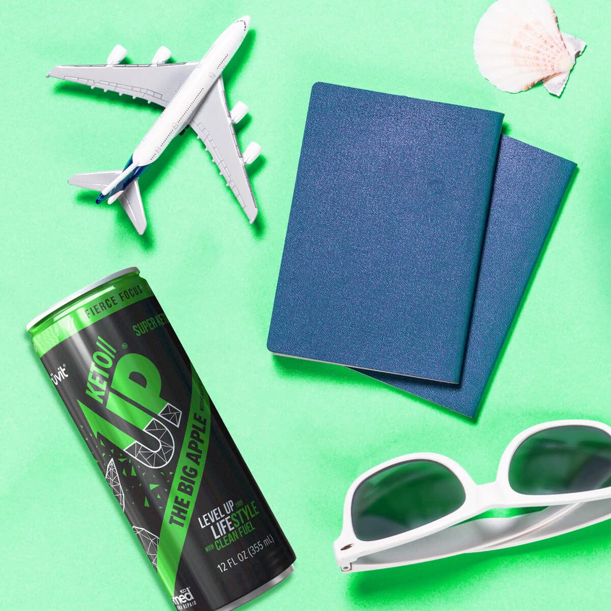 The Big Apple Keto//Up® Drink – Ready-to-Drink Ketones for Focus for Men and Women