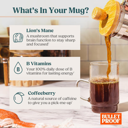 Bulletproof Coffee + Organic Grass-Fed Butter Single-Serve Pods, Keto Coffee, All-in-One Recipe with MCT Oil and Butter, 24 Count