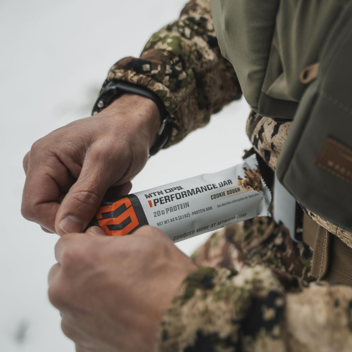 MTN OPS Performance High Protein Bars, Caramel Crunch