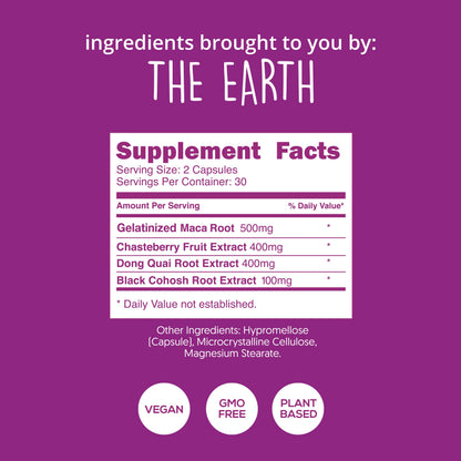 Happy Healthy Hippie Motherhood Bundle (2-Pack) - Go with The Flow Hormone Balance Supplement