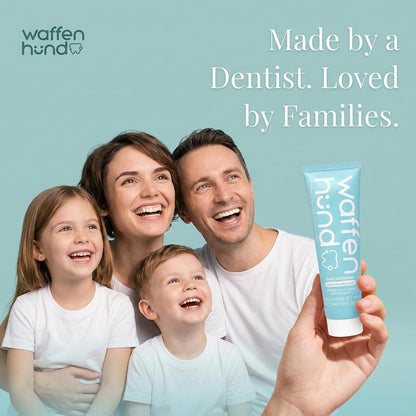 Aromatic Mint Vanilla Lavender Fluoride Free Toothpaste - Dentist Formulated Xylitol Toothpaste for Gentle Cleansing & Fresh Breath - Prebiotic Theobromine Toothpaste, 80g