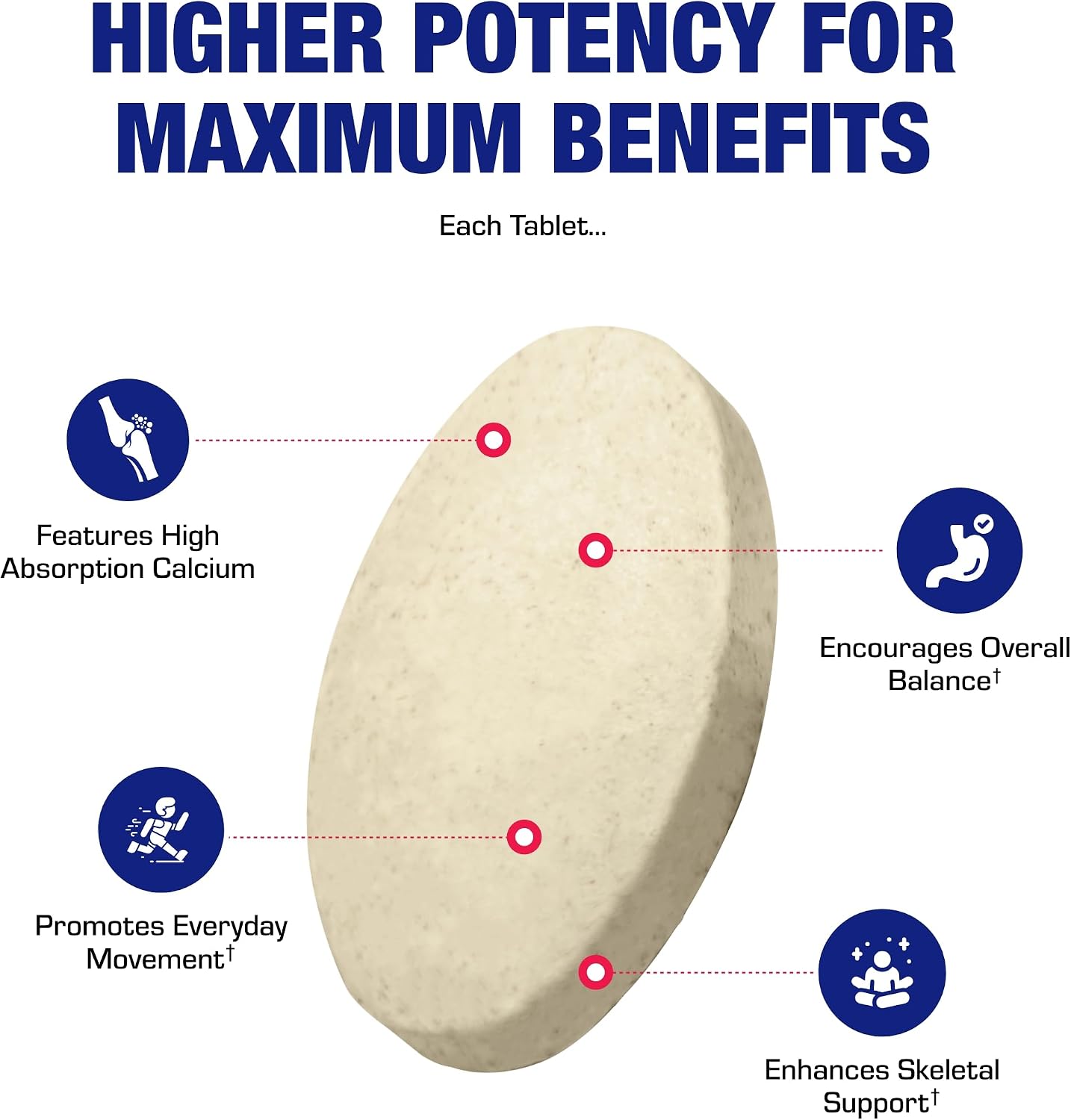 Remineralizing Calcium Hydroxyapatite Supplement - Clinical Formula Osteo Bone Health Supplement for Women & Men with Bioavailable Calcium Phosphate MHCC Complex for Density & Strength - 100 Servings