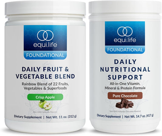 Equilife Chocolate Daily Nutritional Support & Apple Superfoods Bundle