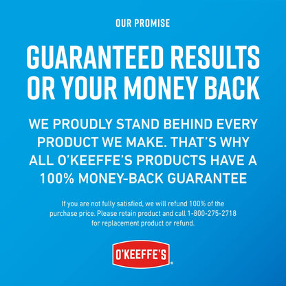 O'Keeffe's for Healthy Feet Foot Cream, Guaranteed Relief for Extremely Dry, Cracked Feet
