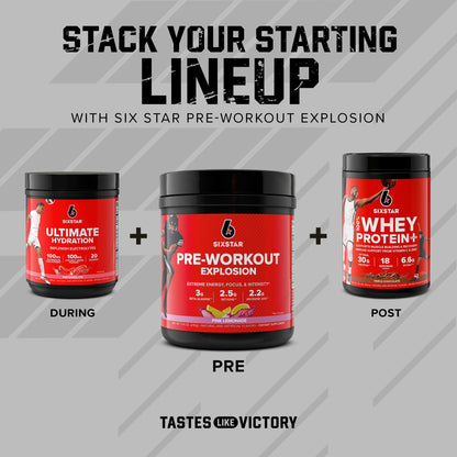 Six Star Pre Workout PreWorkout Explosion Pre Workout Powder for Men & Women PreWorkout