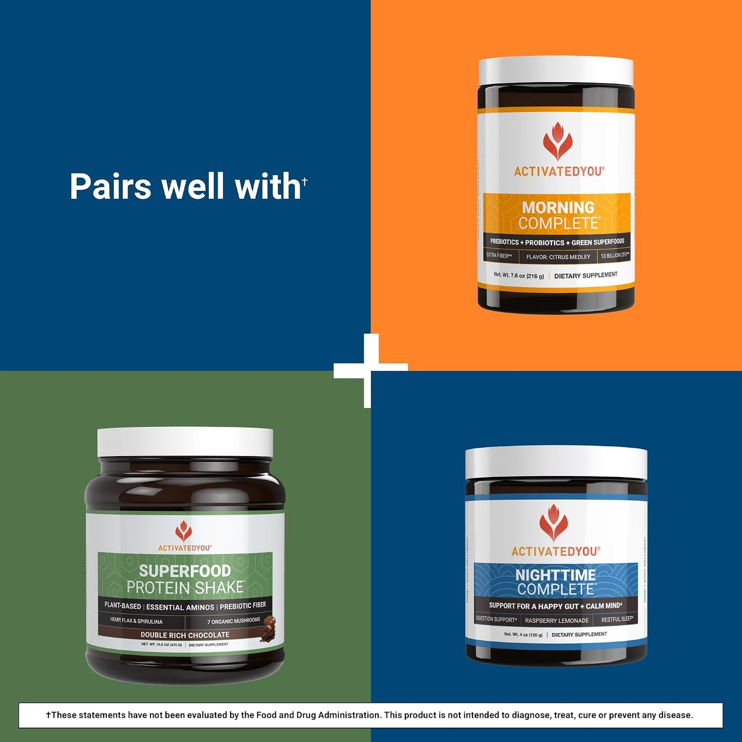 ActivatedYou BioCollagen Complex Plant-Based Collagen for Women & Men - Designed to Promote Skin Firmness, Muscle Strength & Hair Volume, 2 Daily Capsules Supports Youthful Appearance & Joint Mobility