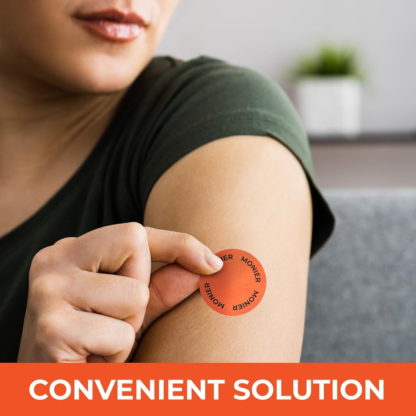 MONIER NAD Patches for Women & Men | NAD+ Patch for Energy & Healthy Aging | With CoQ10 & Nicotinamide, 60 Day Supply