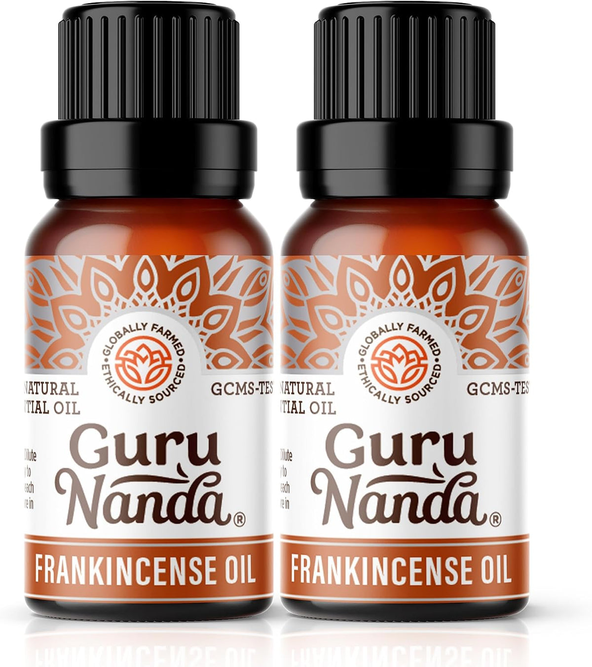 GuruNanda Frankincense Essential Oil, Pure & Natural, 2x15 mL