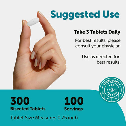 Micro Ingredients Glucosamine Chondroitin MSM and Turmeric Supplement, 300 Bisected Tablets | Joint Supplements for Men & Women* | 7-in-1 with Boswellia, Hyaluronic Acid, & Collagen Complex