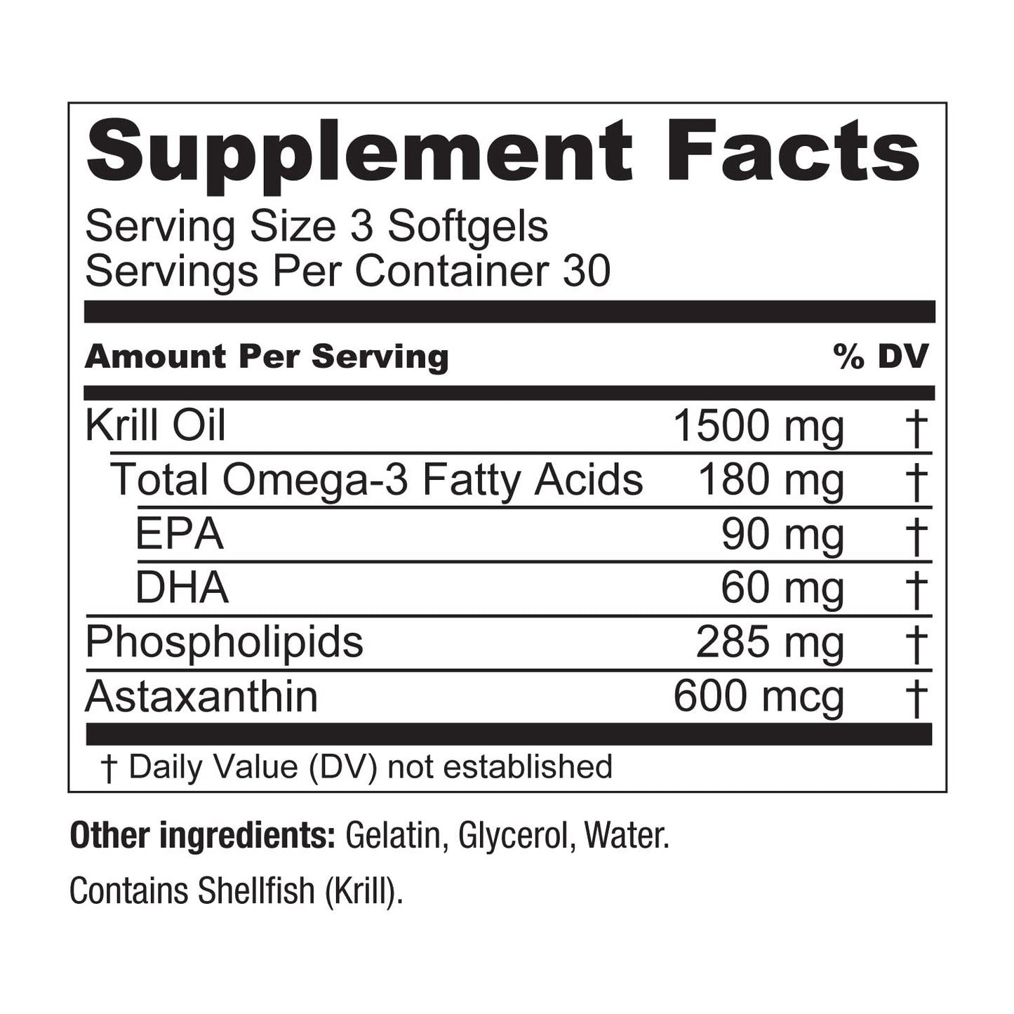Live Conscious KrillWell, Joint, and Cognitive Support | Certified Sustainable Krill Oil 2X More Effective Than Fish Oil - 30 Day Supply