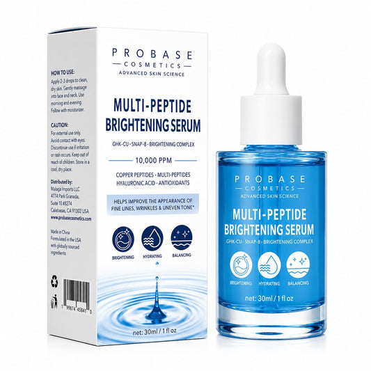 Copper Peptide Face Serum, 1 fl. oz. | Hyaluronic Acid, Collagen, GHK-Cu + SNAP-8, 10,000 ppm