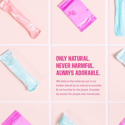 FLO - Organic Bamboo Daily Panty Liners, Plant-Based Cotton, Biodegradable
