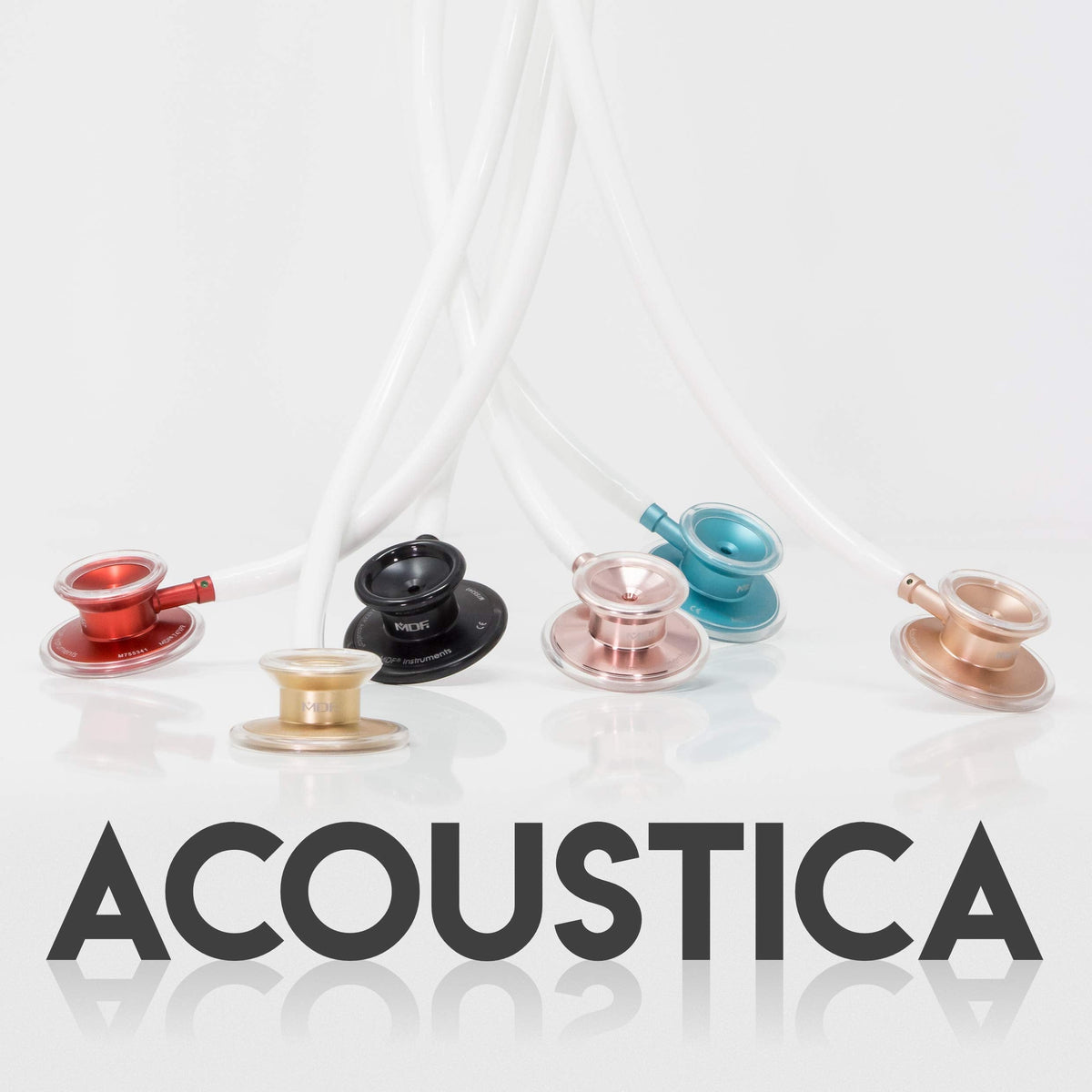 MDF Acoustica Lightweight Stethoscope for Doctors, Nurses, Students