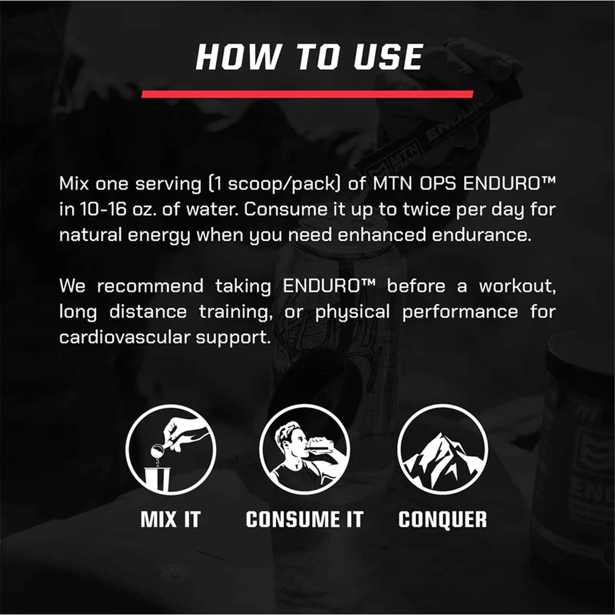 MTN OPS Enduro Stim-Free Pump Pre Workout, Pineapple