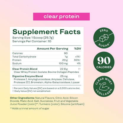 Bloom Raspberry Lemonade Clear Protein and Creatine Gummies Bundle