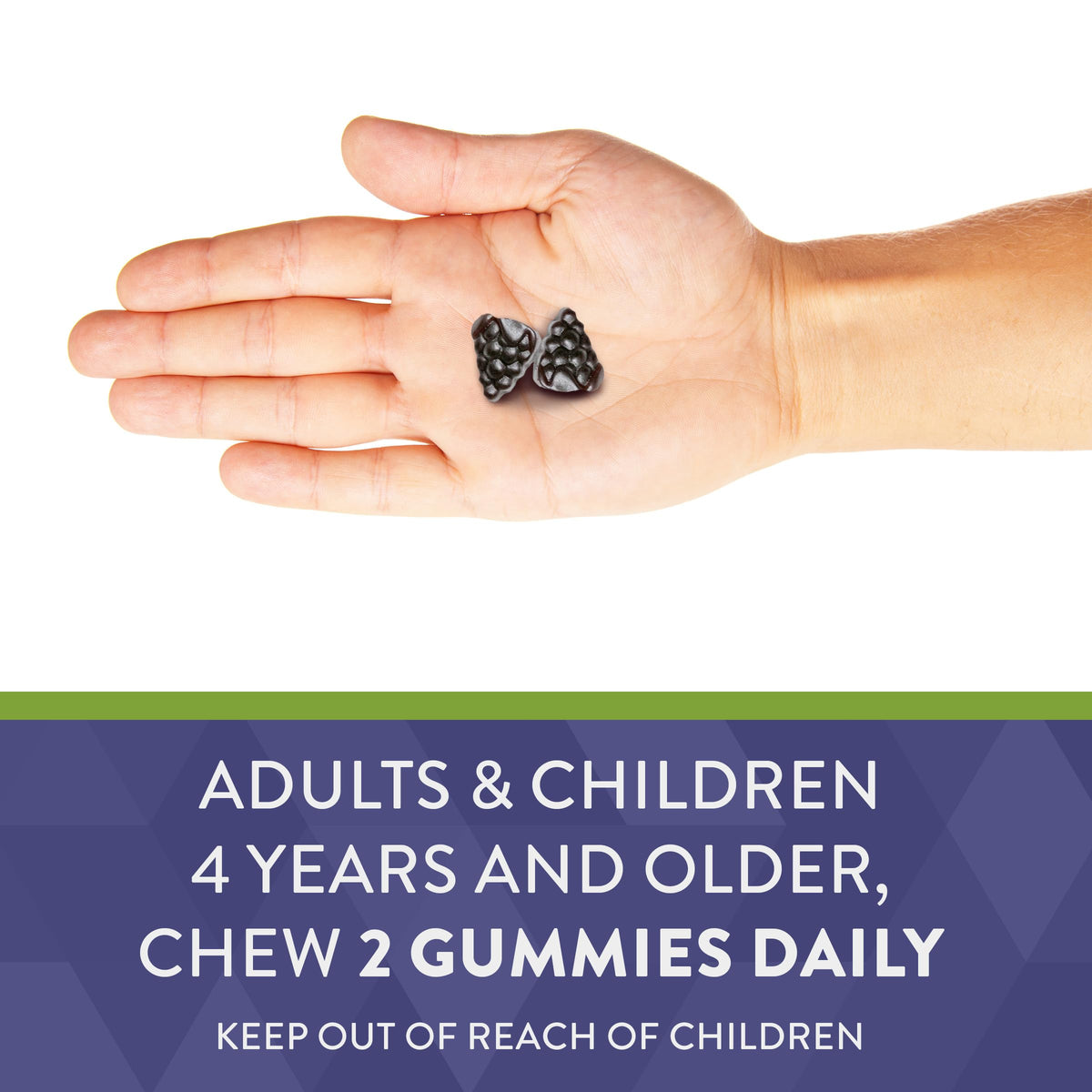 Nature's Way Sambucus Elderberry Gummies - Immune Support Supplement for Kids