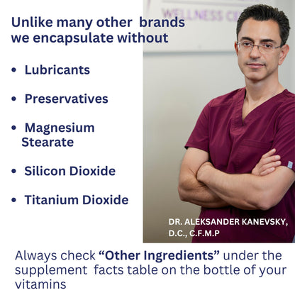 Lithium Orotate 10mg per Capsule - 60 Vegetarian Capsules. Memory and Emotional Wellness Support - Magnesium Stearate Free - 2 Months Supply of Lithium Supplement.