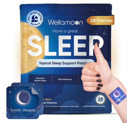 LULUTOX Herbal Tea & Sleep Support Bundle – Detox Herbal Tea (28 Servings) + Deep Sleep Tea (28 Bags) + Sleep Patches (28 Ct)