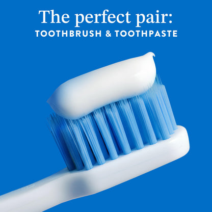 Mouthology Nano Silver Ultra Soft Toothbrush Adults - Manual Extra Tooth Brush Sensitive Gums Teeth - White Handle Bristles