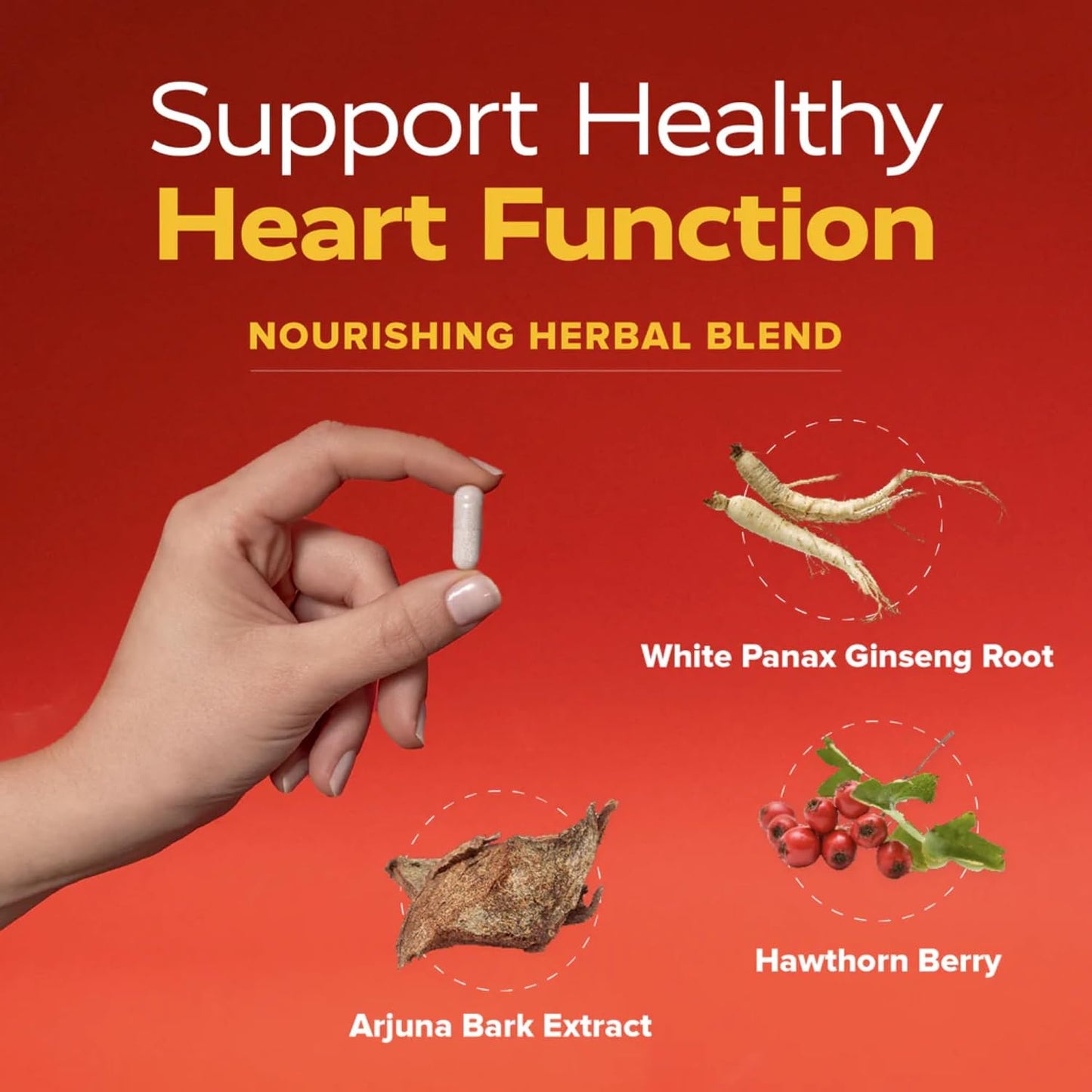 Redd Remedies Heart Strong, 60 CT