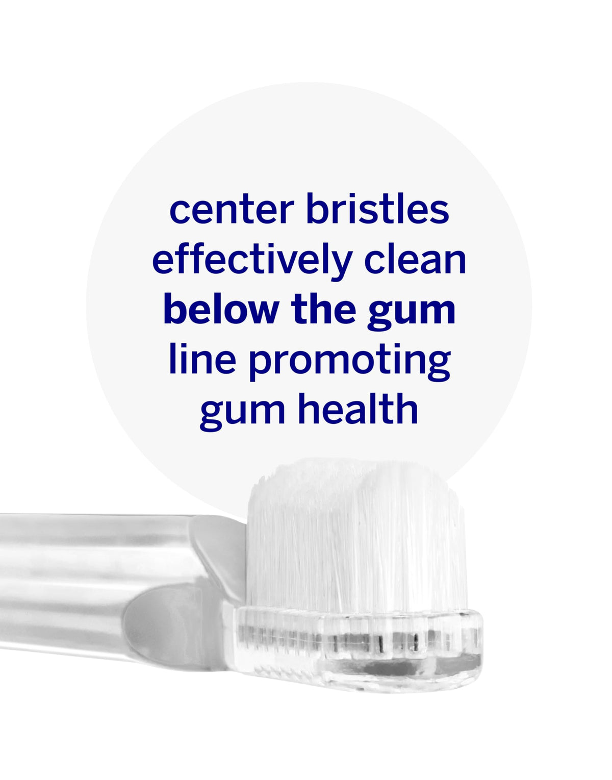 Supersmile New Generation 45° Toothbrush, Clear, Soft Dupont® Bristles