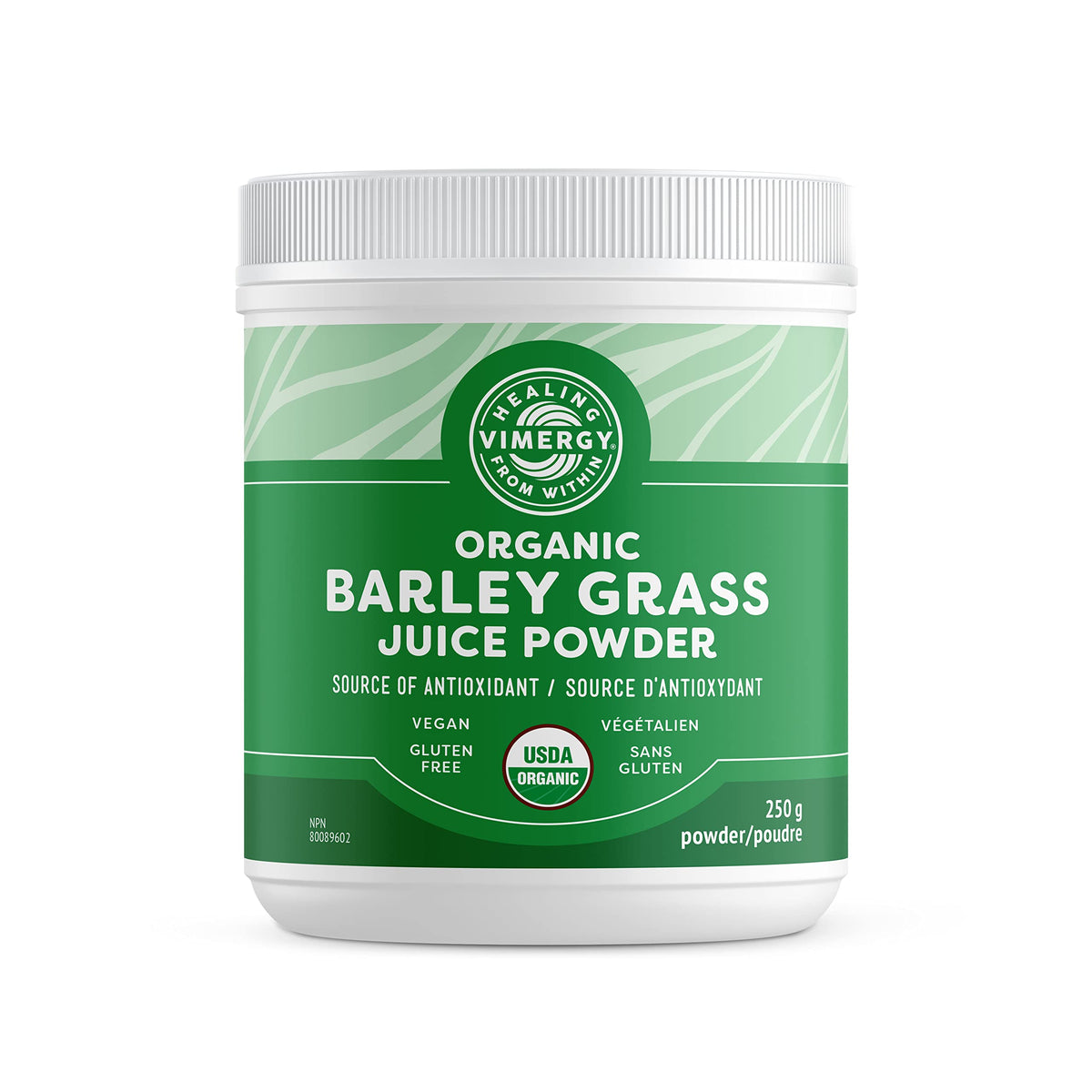 Vimergy USDA Organic Barley Grass Juice Powder, 62 Servings – Super Greens Powder 