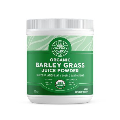 Vimergy USDA Organic Barley Grass Juice Powder, 62 Servings – Super Greens Powder 
