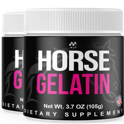 Horse Gelatin for Men Powder, Horse Gelatin Men's Supplement, 30 Servings