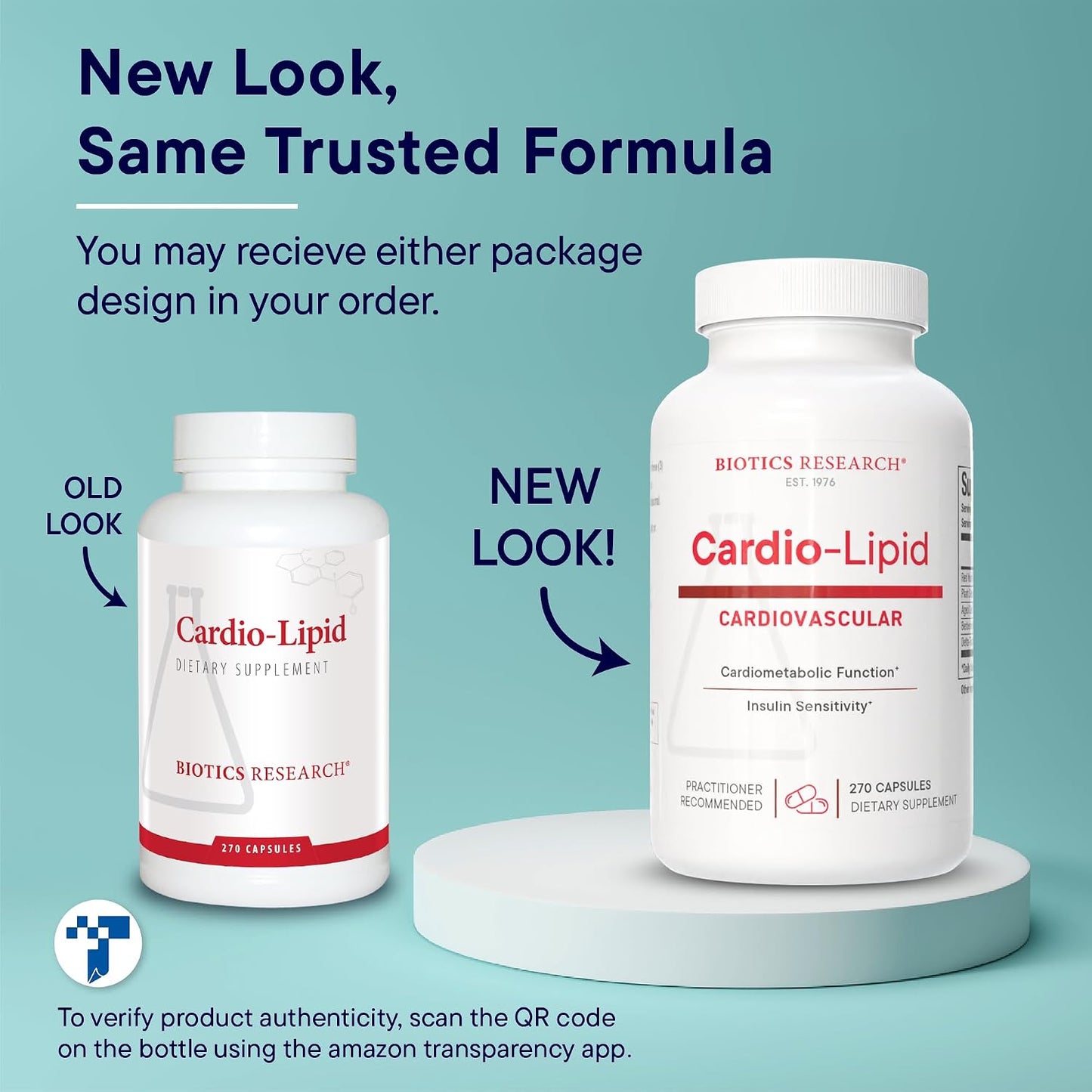 BIOTICS RESEARCH Cardio-Lipid™ - Professional-Grade Cardiovascular Support Formula - Featuring Red Yeast Rice, Phytosterols, Berberine, Garlic & Delta-Tocopherol - Formulated with Mark Houston, MD