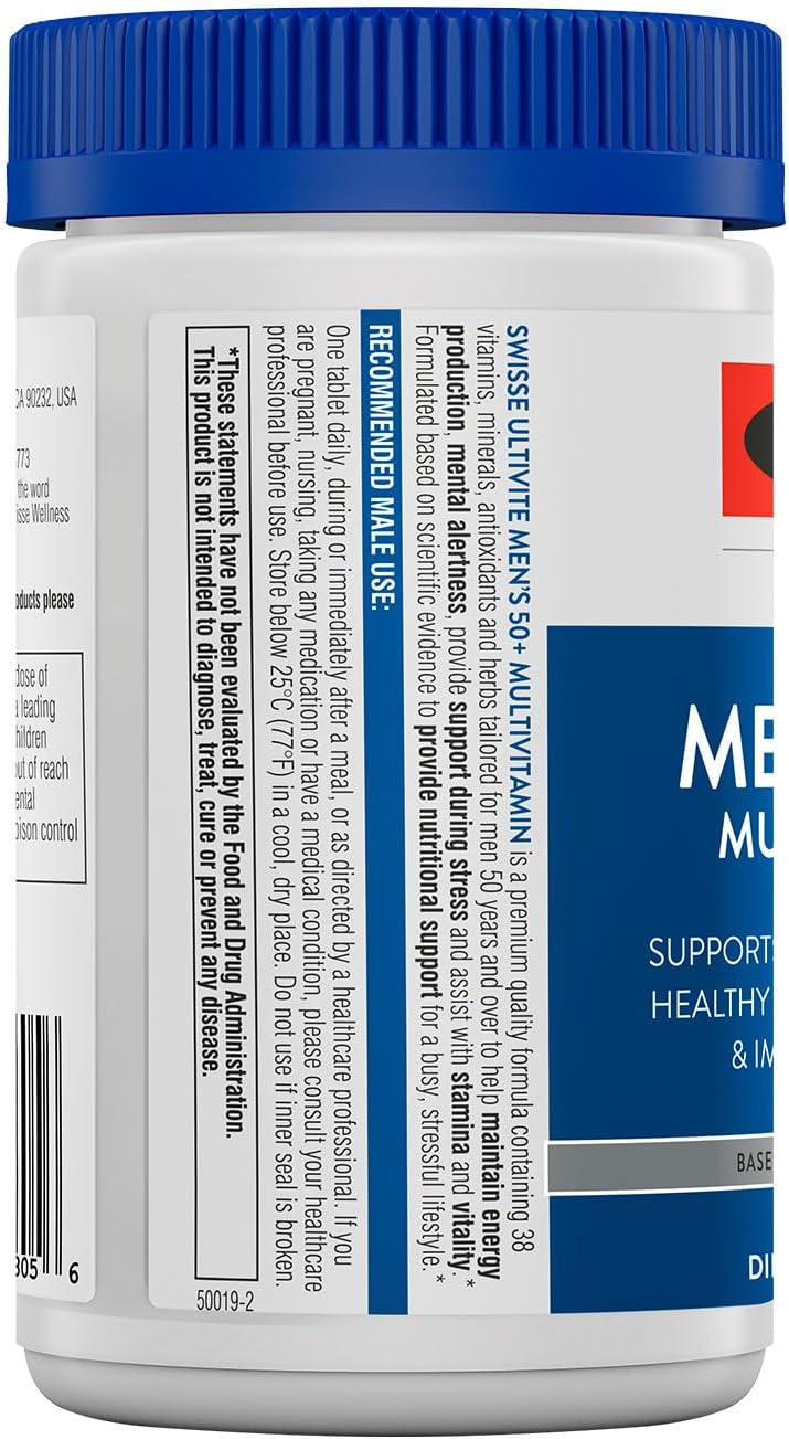 Swisse Daily Multivitamin for Men & Women 50 and Over Combo