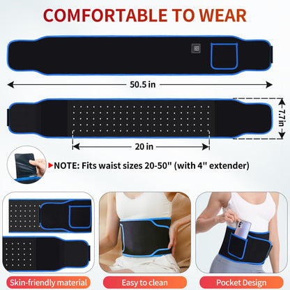 Red Light Therapy Belt, Infrared Light Therapy Red Light Therapy Device, Infrared Light Therapy Wrap