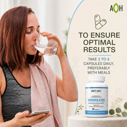 ADAPTOHEAL Immodulator Adrenal Support Supplements (180 Capsules)