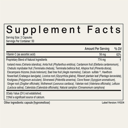 EcoNugenics Padma Active for Women & Men: Vitamin C Supplement for Collagen Formation, Energy Levels, and Immune System, Cellular & Antioxidant Support – Tibetan Recipe of Natural Herbs & Minerals