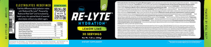 REDMOND Re-Lyte Electrolyte Drink Mix, Mixed Berry, 30 serving SMALL 6.88oz jar