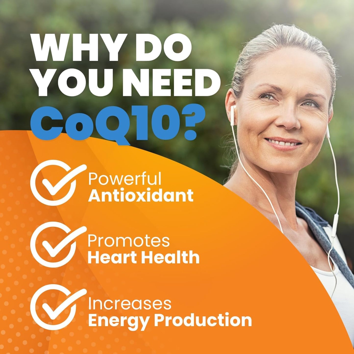 Doctor's Best High Absorption CoQ10 with BioPerine Supplement - Coenzyme Q10 Softgels for Heart Health & Antioxidant Support, Naturally Fermented CoQ10 100mg for Women & Men, Non GMO - 120 Softgels