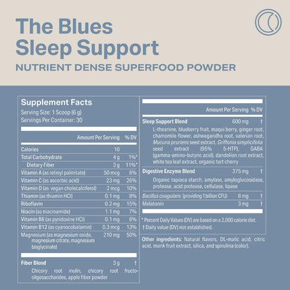 Proper The Blues Sleep Aid - Magnesium Sleep Drink Mix with Melatonin GABA