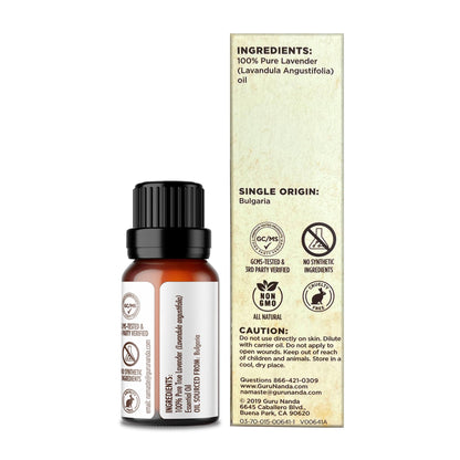 GuruNanda Frankincense Essential Oil, Pure & Natural, 2x15 mL
