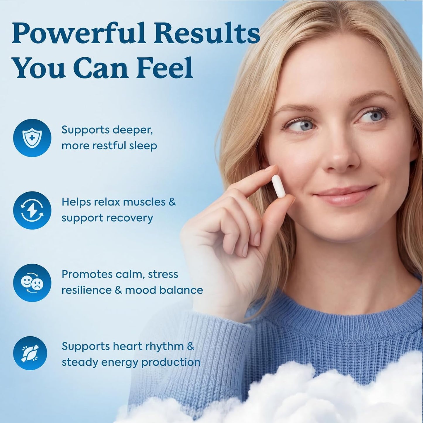 Magnesium Glycinate (Chelated) 1,750 mg – Supplement to Support Stress | Stress Relief, Sleep, Muscle Relaxation & Recovery, With Boron & Vitamin D3, High Absorption, For Women & Men, 90 Capsules
